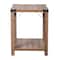 Flash Furniture 17.5 W, 17.5 L, 22 H, Engineered Wood, Rustic Oak ZG-036-OAK-GG - alternate 5